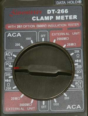 Clamp Meter Dt 266  -  10